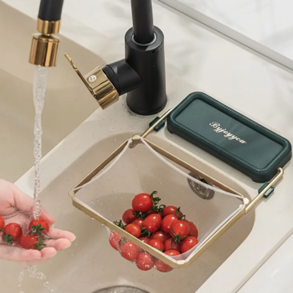 Kitchen Sink Strainer Rack